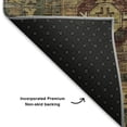 thumbnail image 5 of Addison Rugs Mayfield Premium Machine Washable Traditional Medallions Aloe Round Rug, 8' x 8', 5 of 6