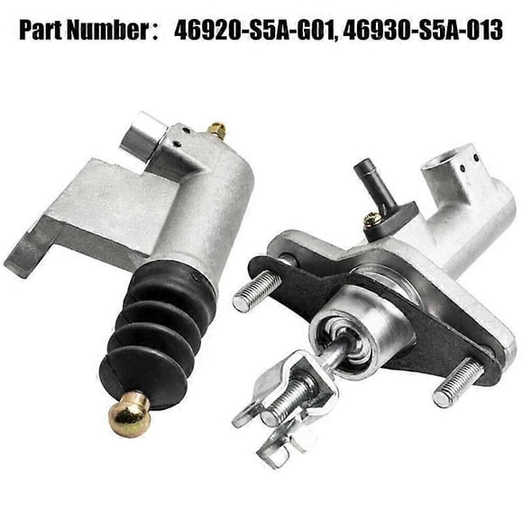 Manual Transmission Clutch Master & Slave Cylinder Kit For Honda Civic 01-0517L Part Number 46920-S5A-G01 46930-S5A-013