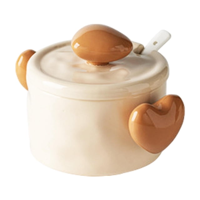 Cuenco para sopa Macarena Cuenco con tapa Cuenco para fideos 1100 ml Cuenco para ramen Caqui