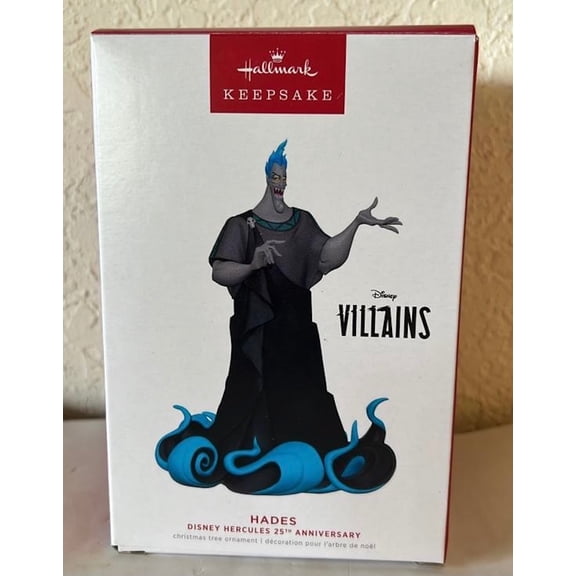 Hallmark Keepsake Ornament 2022, Disney Hercules Hades 25th Anniversary Limited Quantity