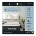 Allswell 4" Memory Foam Mattress Topper Infused with Copper Gel, Twin