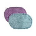 thumbnail image 1 of Oval Chenille Shaggy Bath Mat (18 X 30) (Asstd) - Set of 2, 1 of 1