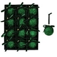 thumbnail image 2 of CaiYueKe Set of 12 Christmas Bow Ornaments Shatterproof Plastic Hanging Decorations, Festive Holiday Tree Decor, Xmas Balls for Home Window Party Wedding Seasonal Decorations, 2 of 7