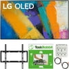 LG OLED77GXPUA 77 inch GX 4K Smart OLED TV with AI ThinQ 2020 Model Bundle with TaskRabbit Installation Services + Deco Gear Wall Mount + HDMI Cables + Surge Adapter(OLED77GX 77GX 77" TV)