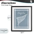 thumbnail image 4 of Stupell Industries Modern Long Live Boyhood with Border Black Framed Print Under Glass, 13 x 16, by Cherrywood Lane, 4 of 8