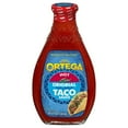 thumbnail image 2 of (3 pack) Ortega Original Thick and Smooth Hot Taco and Enchilada Chili Sauce, Kosher, 16 oz, 2 of 12