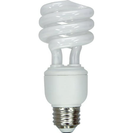 GE Lighting 47435 Energy Smart Spiral CFL 15-Watt (60-watt replacement) 950-Lumen T3 Spiral Light Bulb with Medium Base,