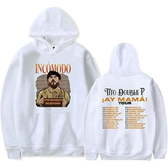 Tito Double P Tour 2025 Hoodies Winter Women Men Casual Clothing Printed Trend Fashion Pullovers