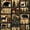 Dark Brown 01, variant on Manfei Vintage Bear Twin Bedding, Cartoon Rustic Animal Bedding Comforter Set, Brown Green, Black Reversible, 7pcs