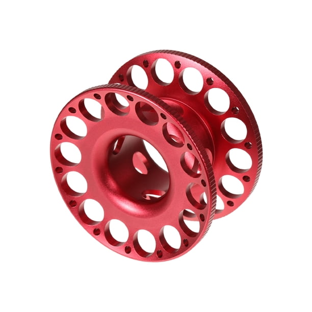 Eigraketly Carrete de dedo Resistencia fuerte a la oxidación Carrete de buceo Carretes anticorrosión Carretes Buceador Deportes acuáticos Buceo Deportes acuáticos Rojo