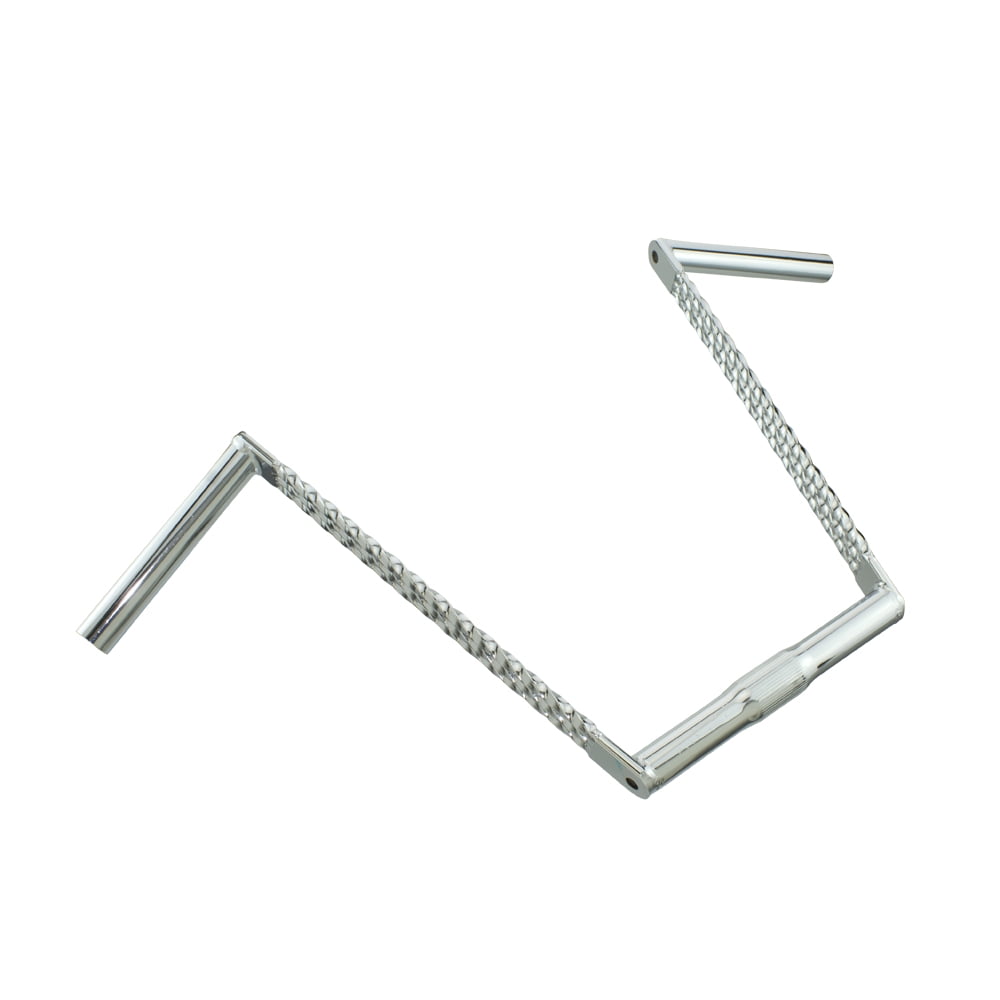 Fenix Lowrider Square Twisted Bike Handlebar, 25.4mm, Various Styles (Triple Twisted) - Walmart 