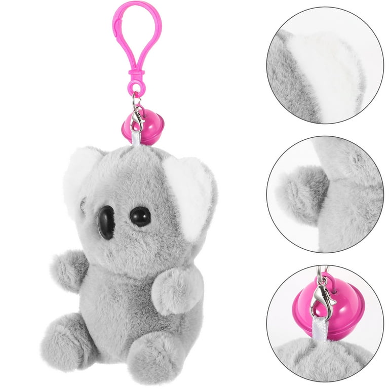 Stuffed Animal Key Chain Charm Plush Koala Keychain Pendant