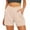 Khaki, variant on WAYUTE Women's Shorts Shorts Casual Summer Drawstring Comfy Elastic High Waist Running Shorts with Pockets