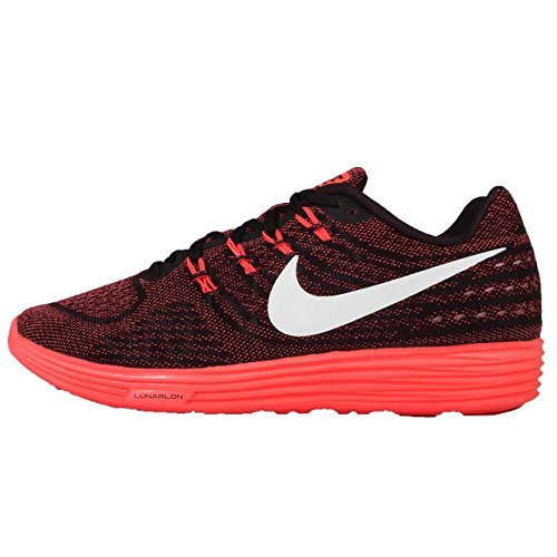 mens red running trainers