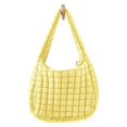 thumbnail image 2 of Quilted Carryall Tote Bag for Women Large Puffer Crossbody Handbags Yellow One Size, 2 of 5