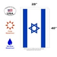 thumbnail image 2 of Toland Home Garden Flag of Israel House Flag, 2 of 5
