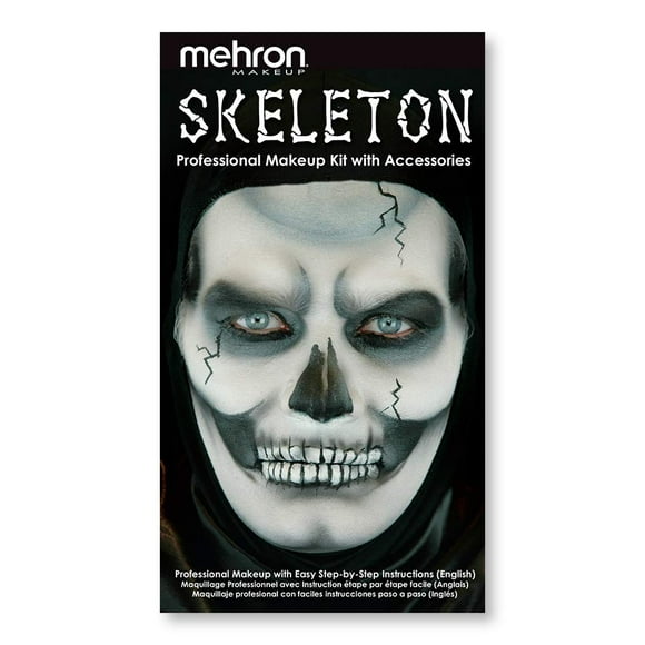 Kit de maquillaje Mehron Premium Character Skeleton Halloween