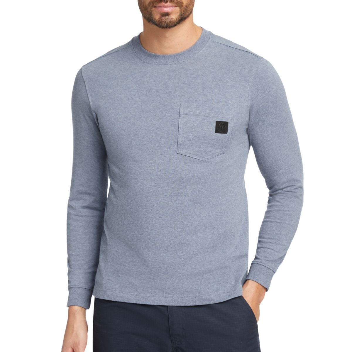 Wolverine Guardian Cotton Long Sleeve Pocket Tee Men
