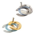 thumbnail image 2 of Tap Faucet Fixing Fitting Kit M8 Bolt Washer Wrench Plate Kitchen Basin Tool, 2 of 7