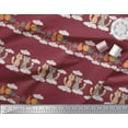 thumbnail image 2 of Soimoi Poly Georgette Fabric Floral,Clouds & Cat Kids Print Fabric by Yard 52 Inch Wide, 2 of 3