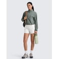 thumbnail image 3 of CRZ YOGA Women's Lightweight Hiking Shorts 4'' Stretch for Athletic Summer Travel Outdoor with Zip Pockets, 3 of 5