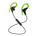 thumbnail image 1 of Seitruly Bluetooth 4.0 Estéreo Gancho para la oreja Auriculares Deportes en la oreja Auriculares Auriculares inalámbricos Bluetooth Auriculares con Cables de audio/vídeo verde, 1 of 8