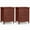 Cherry, variant on Costway 2PCS Nightstand Drawer Accent Side End Table Storage Cabinet Cherry