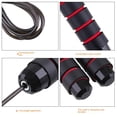 thumbnail image 3 of Weighted Skipping Rope, Suitable for Aerobic Exercise, Black&Blue, 3 of 10