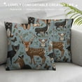 thumbnail image 3 of Rustic Pillow Cover Moose Bear Pillow Cover Wild Throw Pillowcase Pillow Cover For Sofa Bed Couch Soft Premium Cushion Case Replacement Pillow Shams Gifts For Bedroom Living Room, 3 of 5