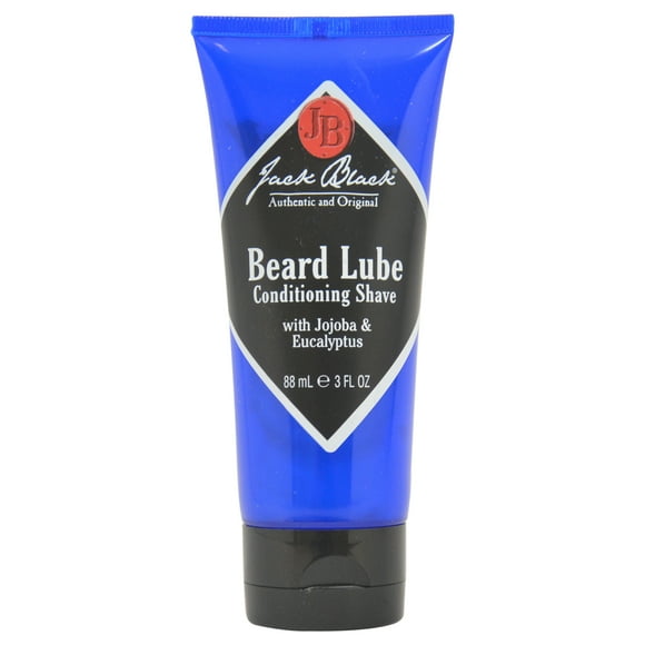 Beard Lube Conditioning Shave by Jack Black for Men - 3 oz Shaving Cream