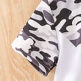 thumbnail image 7 of Kids Boys Clothing Sets Cute Camouflage Print Graphic T-Shirt & Drawstring Shorts 2-Piece Outfit Boys Outdoor Adventure 2-11 T, 7 of 7