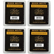 Tyler Candle Company Wax Mixer Melts - High Maintenance - Set of 4, 1.9 oz