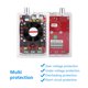 thumbnail image 1 of Placa Amplificadora DC 9-34V, Placa Amplificadora De Amplificador De Audio, Alta Potencia De Salida 100W X 2 Tamaño Mini Multiprotecciones Para XR-A101, 1 of 7