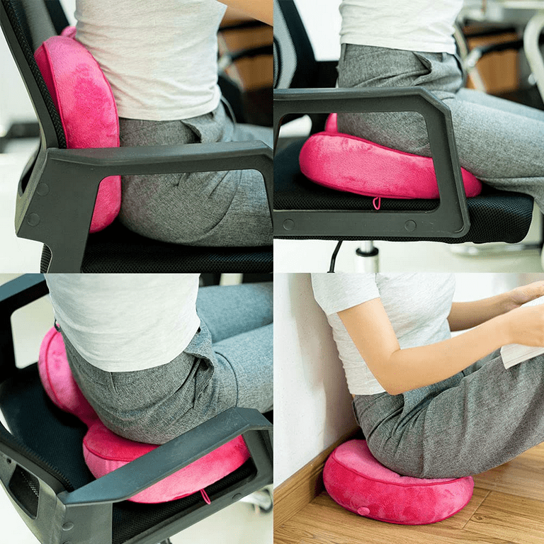 Dual Comfort Cushion Lift Hips Up Seat Cushion, Beautiful Buttocks Cushion  Orthopedic Posture Correction Cushion for Relief Sciatica Tailbone Hip Pain