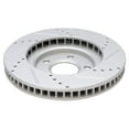 thumbnail image 5 of TRQ Performance Drilled Slotted Brake Rotor & Posi Ceramic Pad Front Set, 5 of 5
