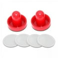 thumbnail image 1 of Paquete de 2-6 accesorios de paletas de Air Hockey, 2 empujadores de Air Hockey y 4x 2 piezas, 1 of 8