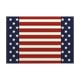 thumbnail image 4 of ¡Precios Rebajados!, Alfombrilla para comida de cuatro piezas con la bandera del 4 de julio, para el hogar, cocina, aislamiento térmico, antiescaldaduras, de lino, estilo occidental Akmoler, 4 of 9