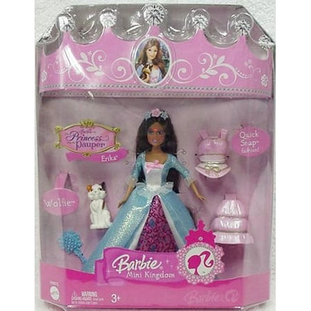 barbie mini kingdom dress up games