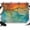 Mist Blue, variant on Abstract Backdrop for Photography,Fabric Photo Background Backdrop,Orange Teal Green Gradient Fluid Modern Oil Painting Photo Booth Background for Portrait Photoshoot Wedding Studio Banner 7x5ft