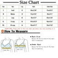 thumbnail image 3 of ZyeKqe Push up Bras for Women Wide Strap No Underwire Full Coverage Bras Comfort Wirefree Everyday Bras, 3 of 4