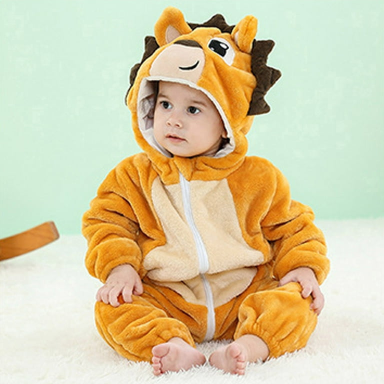 Unisex Baby Cat Costume Winter Autumn Hooded Romper Cosplay Jumpsuit Outfits Walmart