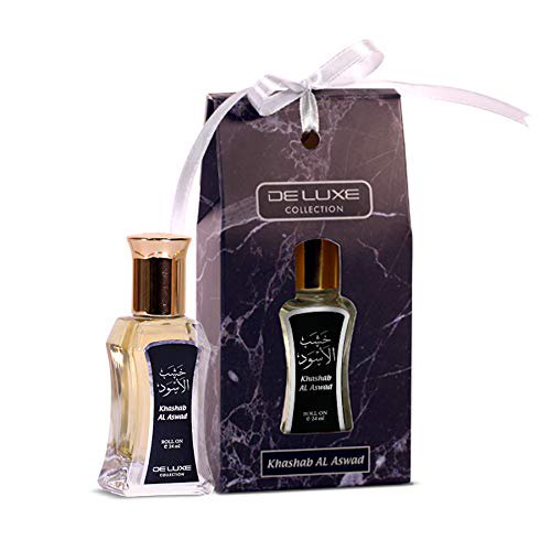 Rollo de perfume Hamidi Khashab Al Aswad 24 ml para hombre