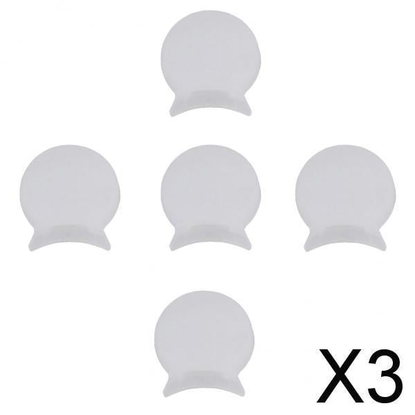 Reemplazo de Instrumento de Viento de Madera Baoblaze Cojín para Reposapiés de Pulgar Oboe de Goma 3x6mm 3 piezas