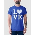 thumbnail image 2 of Autism Love Heart Jigsaw Puzzle Men's T-shirt, 2XL, Royal, 2 of 5