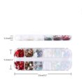 thumbnail image 5 of Xihbxyly Decoración de Uñas Navideña, Juego de 12 Lentejuelas de Copo de Nieve, Decoración Festiva de Invierno para Uñas, Fácil de Usar y Cambiar Patrones, Ideal para Salón de Uñas En Casa o Uso Pers, 5 of 5