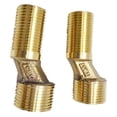 thumbnail image 3 of Conector curvo de tubo de ducha de latón, 5 uds., 1/2 "a 3/4", accesorio de tubería reductor de codo para baño, 3 of 12
