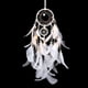 thumbnail image 3 of Atrapasueños de plumas con colgantes de pared hechos a mano portátiles con luz LED, 3 of 7