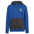 thumbnail image 2 of Men's Levelwear Royal Milwaukee Brewers Chicane Core Logo Quarter-Zip Pullover Hoodie, 2 of 3