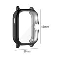 thumbnail image 3 of Estuche protector TPU de cubierta completa Carcasa de reloj para Amazfit GTS 3/2/2e Negro, 3 of 6
