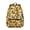 Sunflower and Butterfly, variant on Sunflower and Seed White Pattern Backpack for School, Cute School Bag with Adjustable Shoulder Straps and Padded Back, 15.3"x11"x7.1"